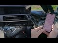 How to pair a mobile to the audio system in a 2012 BMW M5