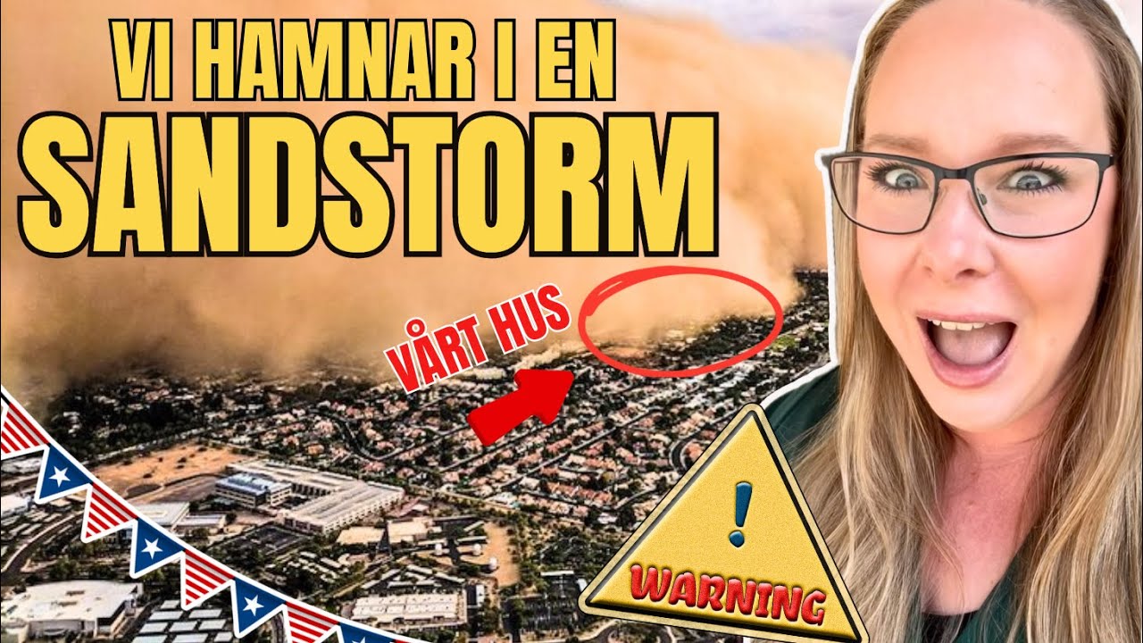 Handlar på COSTCO & hamnar MITT I EN SANDSTORM 🇺🇸🇸🇪