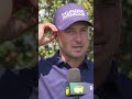 Jordan Spieth says he hit it better this year than in 2015 when he won the Masters.