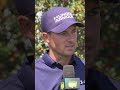 Jordan Spieth says he hit it better this year than in 2015 when he won the Masters.