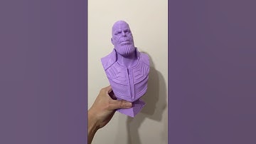 Infinity War Thanos bust printed on a Voron 2.4  #3dprinting #3dprinted #3dprinter #3dprint #thanos