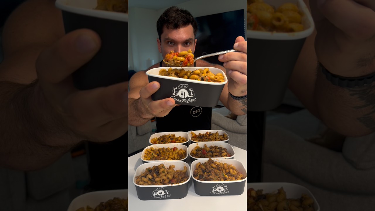 I only make high protein meal preps #cooking #madprotein #protein