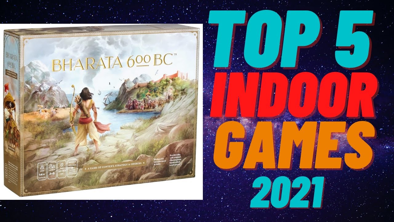 TOP-5 COOLEST  INDOOR GAMES (you can play with your family and friends)