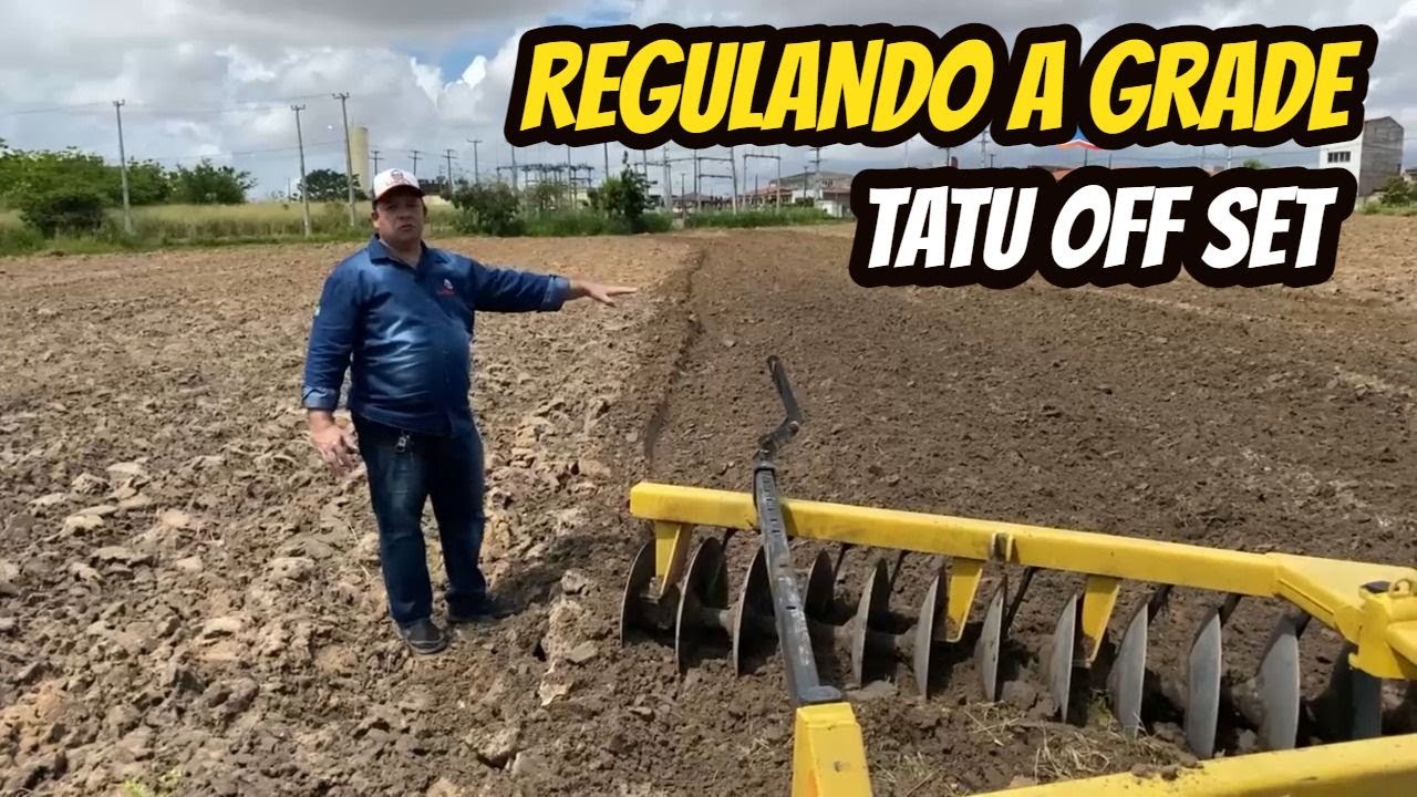 COMO REGULAR A GRADE TATU OFF SET DE 28 DISCOS