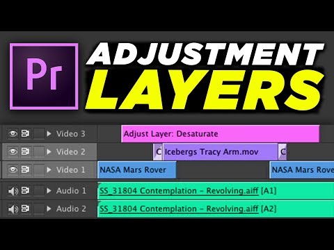 Video: Cum schimb culoarea unui strat de ajustare în Premiere Pro?