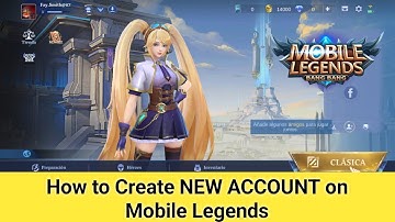 How to Create NEW ACCOUNT on Mobile Legends (2025)