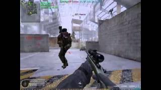 Call of Duty 4 SNIPING (Mods/High jump) FUNNY