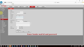 How to Configure Email DVR in CP Plus DVR