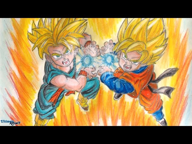 Drawing Goku Vegeta Trunks e Goten - Desenhando Dragon Ball Super  🖋️  Drawing Goku Vegeta Trunks e Goten - Desenhando Dragon Ball Super 🖋️ . ✓  Siga-me 😍 Follow me🔻 .