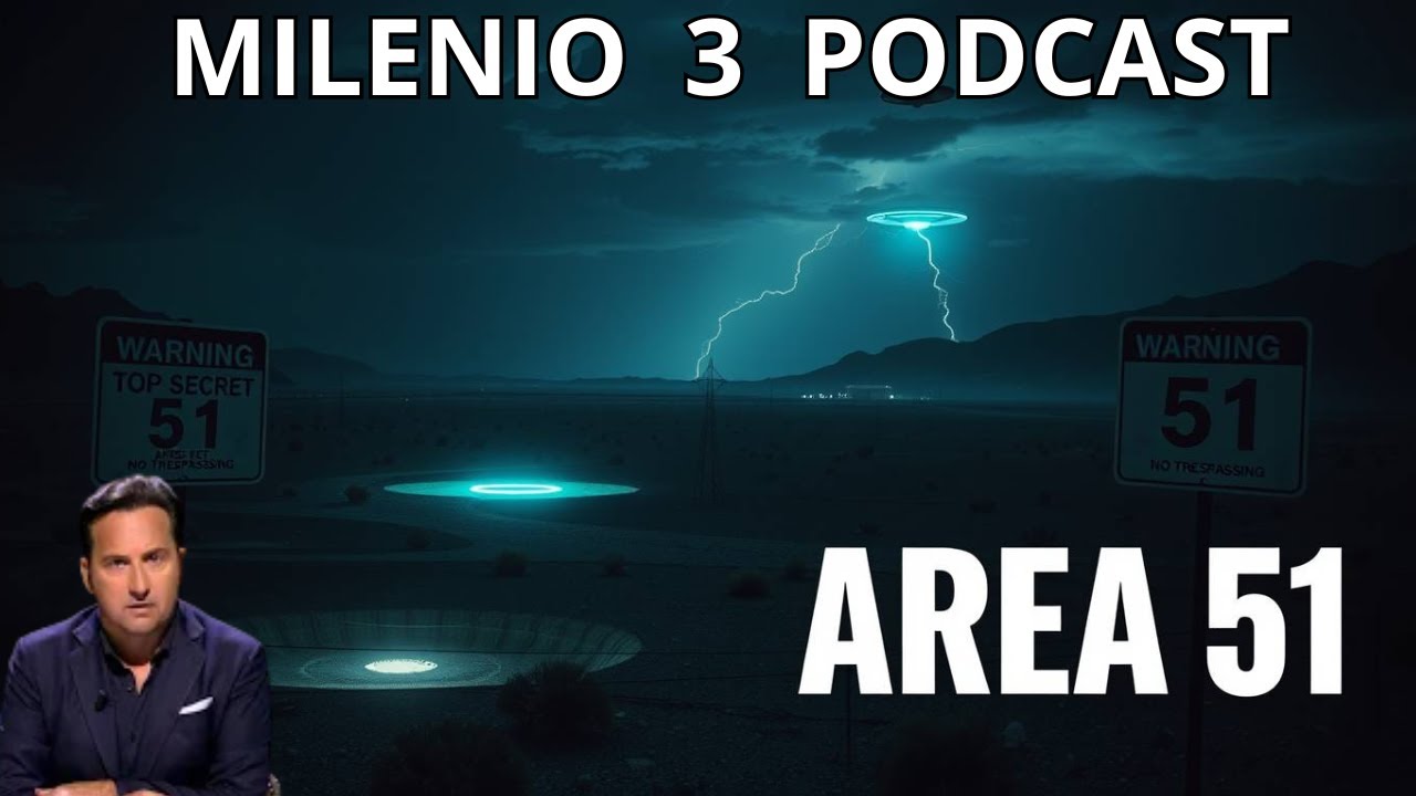 Milenio 3 Podcast - Área 51: Secretos Ocultos y Conspiraciones Extraterrestres