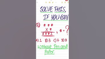 Solve This Without Pen & Paper! 🔥 Only 1% Can Get It Right 💯 | Maths Riddle Challenge