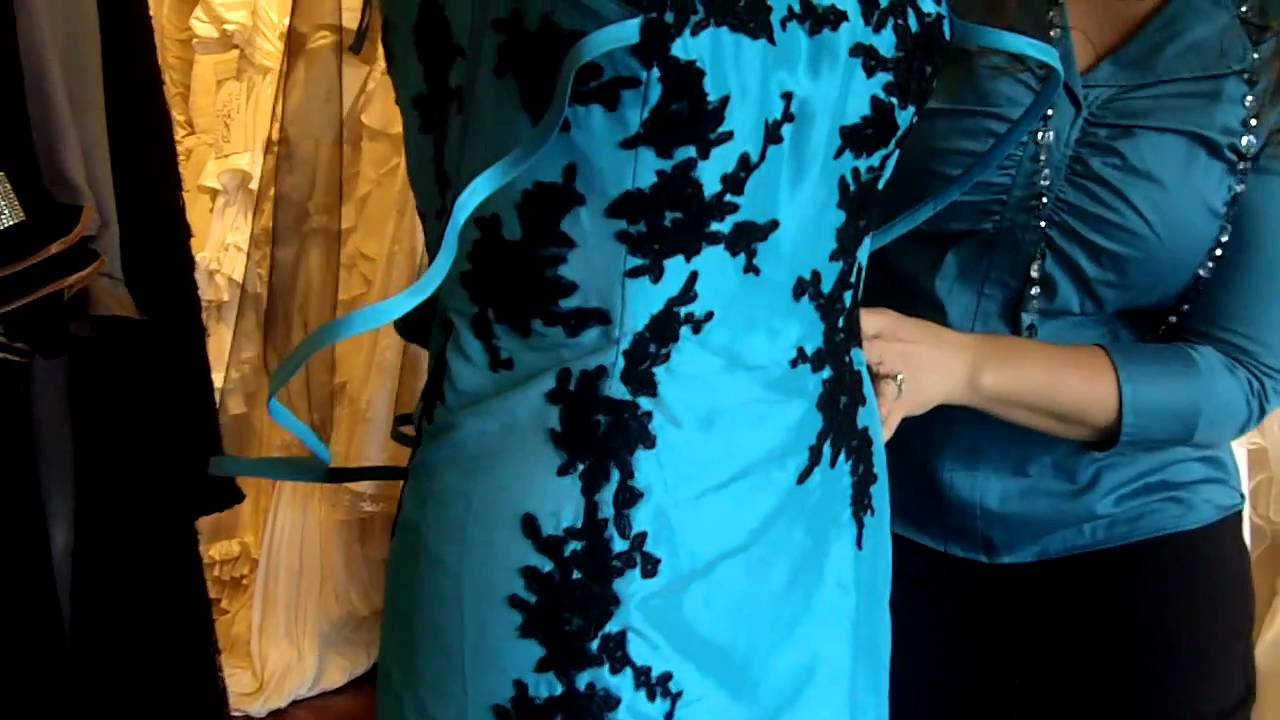 Aqua Blue Wedding Dress - YouTube WeddingDressFantasy.com