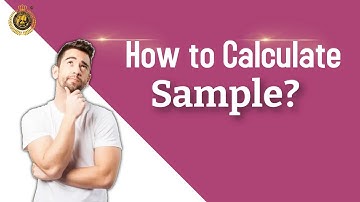 How to calculate Sample? | By Dheerendra Negi | NIQC International