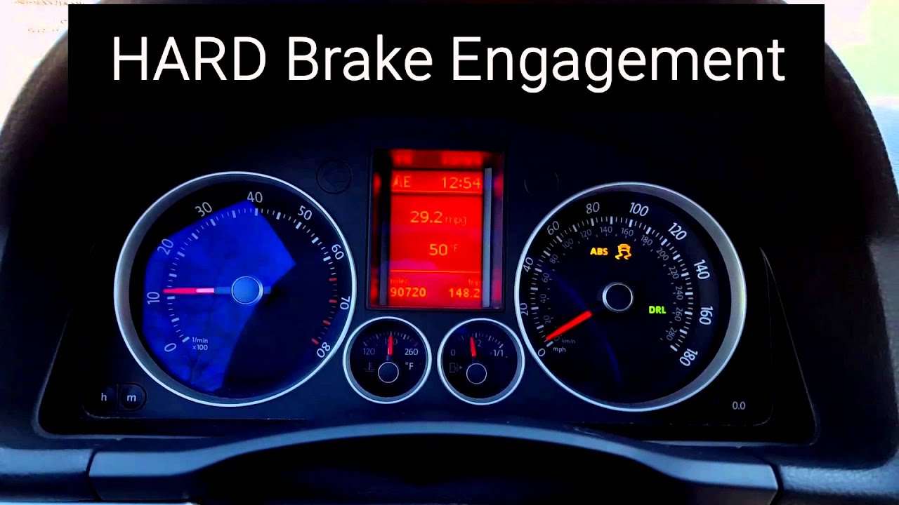 2009 VW GTI ABS Malfunction YouTube