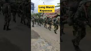 Download Lagu part 3‼️Prajurit Kopassus Long March Dari Bandung menuju Cilacap #shorts MP3