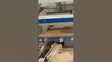 5-AXIS CNC MACHINE WITH AUTOMATIC TOOL CHANGER (FOR CHAIR BACKREST PROCESSING) | PRO 4ATC #cncmill