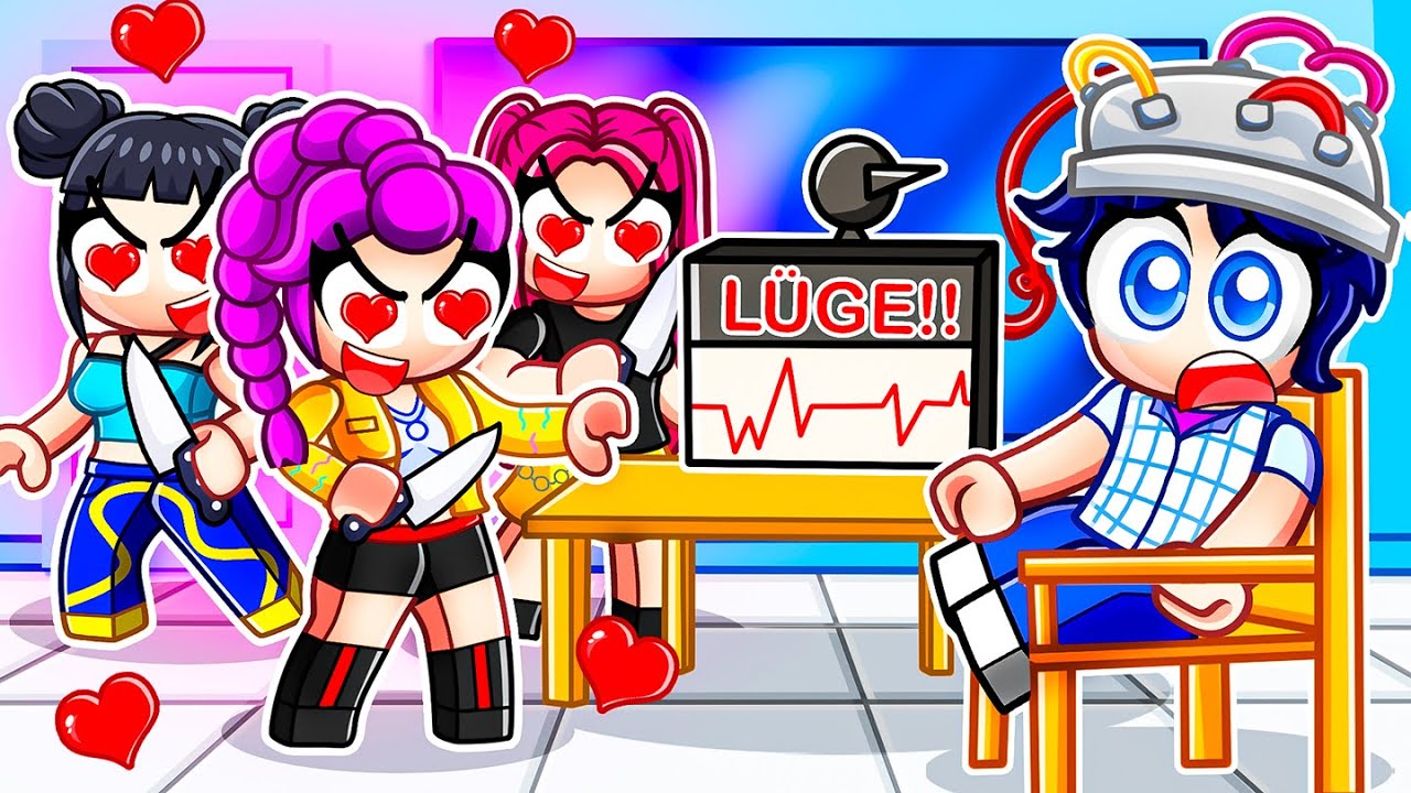 Kpop Demon Hunters machen einen LÜGEN DETEKTOR TEST in Roblox...