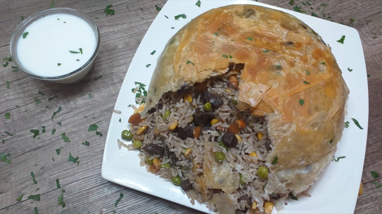 how to make syrian ouzi طريقة تحضير الاوزي السورية YouTube