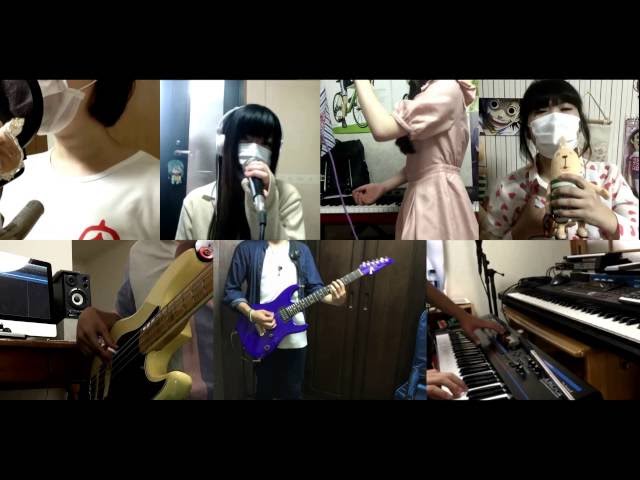 [HD]Macross Delta ED [Hametsu no Junjou] Band cover class=