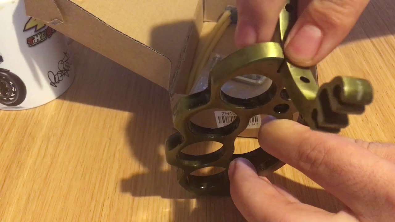 BRASS KNUCKLES & SLINGSHOT UNBOXING YouTube