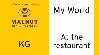 Kg - Myworld - At The Restaurant
