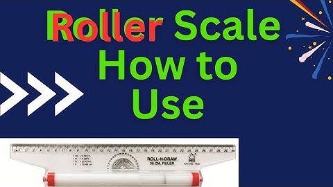 Roller Scale how to use #Roller scale #engineering # college