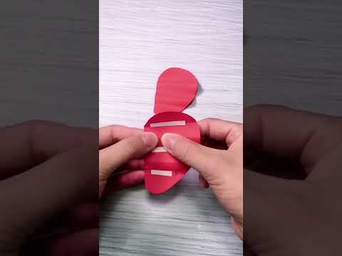 A4 sheet se apple 🍎 bnana sikhe #short#5minutecrafts##youtubeshorts