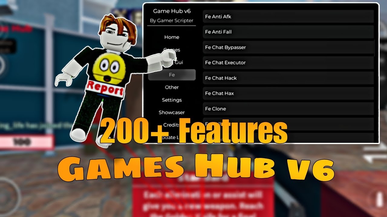 *FE* Op Games Hub V6 script | Troll |Showcase | 200+ Scripts | - YouTube
