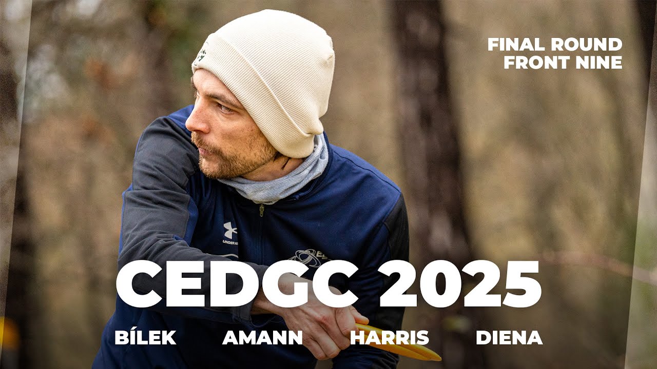 Central European Disc Golf Championships 2025 | FINAL RD F9 | Bílek, Amann, Harris, Diena