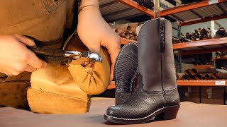 100% Handcrafted! Nicks Palouse Boot Full Build