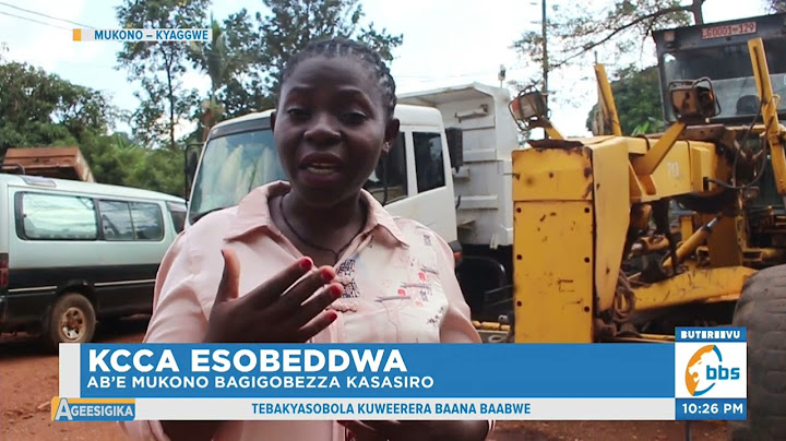 KCCA Esobeddwa , Abe Mukono Bagigobezza Kasasiro