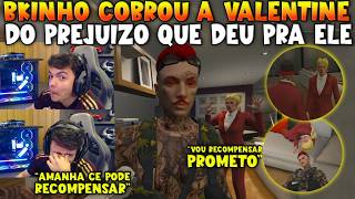 BKINHO COBROU A VALENTINE DO PREJUIZO E ELA VAI PAGAR EM NARNIA ?! 👀😍🔥- TROPAS DO GTA RP CLIPS