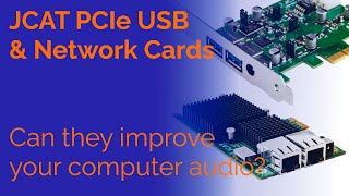 JCAT Femto USB & Network Cards - Can they improve your computer audio?