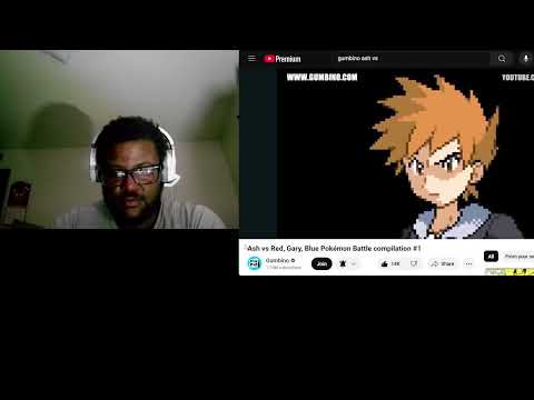Ash vs Red, Gary, Blue Pokémon Battle compilation #1 Reaction