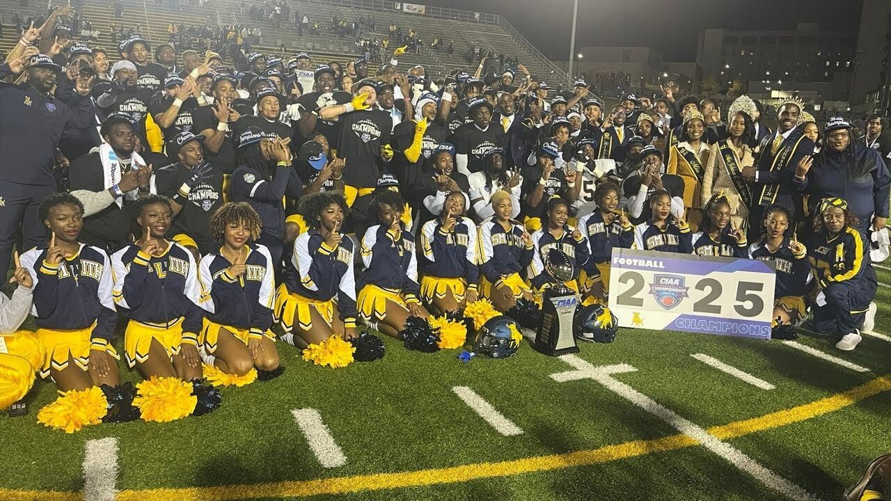 JCSU football wins first CIAA title since 1969 - YouTube