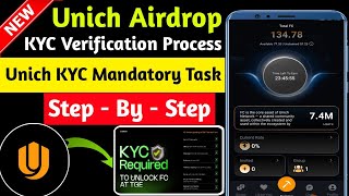 🌊Unich Airdrop Finally KYC Verification Full Process | Unich Airdrop KYC Verification Problem Solved