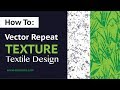 Tutorial: How to create vector repeat marble texture in Adobe Illustrator. Textile Design