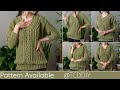 How to Crochet: Batwing Sweater | Pattern & Tutorial DIY