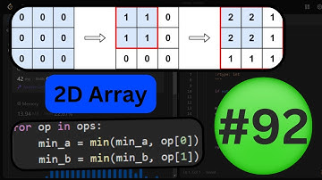 Range Addition II - Python - Easy #92