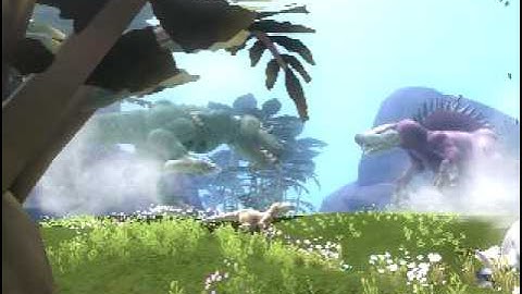 Spore new dinosaur planet adventures /t-rex vs spinosaurus/