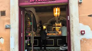 Rome Jewish Ghetto Sunday Afternoon