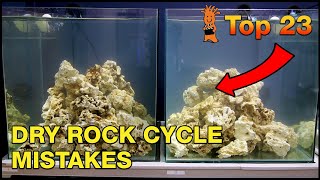Cycling a reef tank with dry rock and want to do it right? Top 23 reasons it may FAIL.