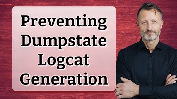 Preventing Dumpstate Logcat Generation
