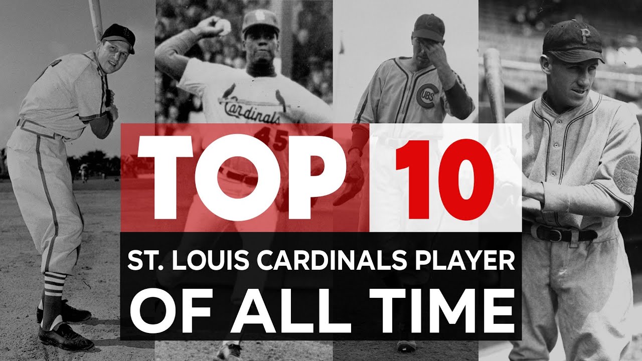 St. Louis Cardinals | The 10 Greatest Players In Of All-time - YouTube