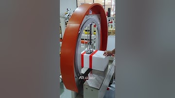 Fully Automatic Tape wrapping Machine! #tapemachine #Automation #automaticmachine #shorts