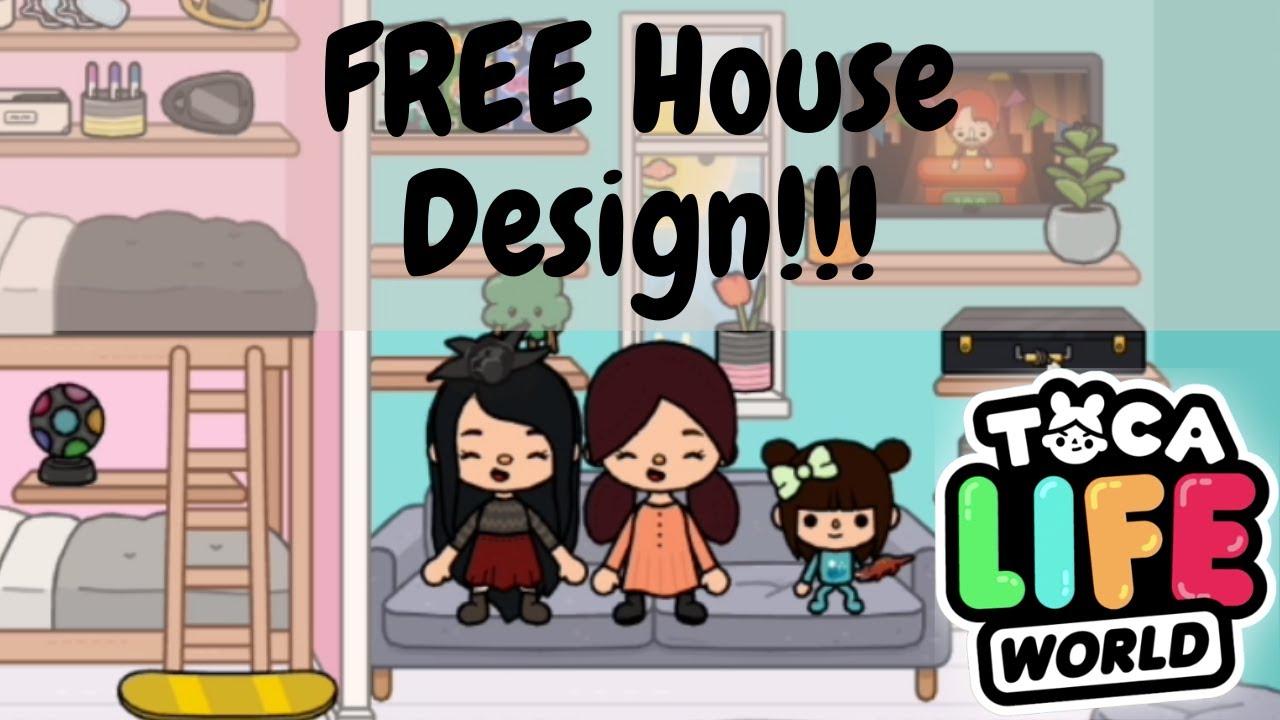 FREE Creative House Design In Toca Life World Toca Boca Home 