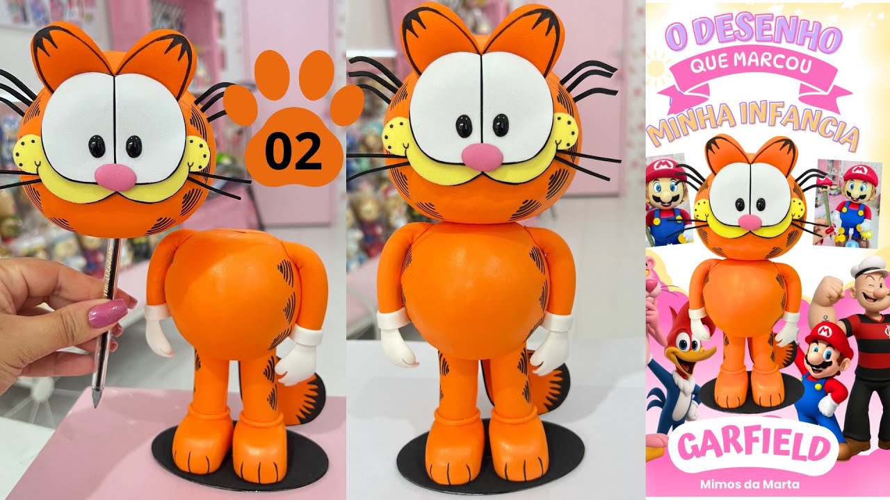 Caneta Garfield de Eva | parte 02