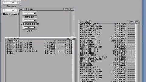 install workbench 3 1, installer, picasso96, doomattack on amiga 1200, winuae