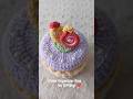 Cake Organizer Box for Gifting!🎂#crochet #shortsyoutube #gift #cake #crocheting #diy