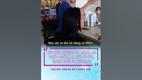 Sống chung cư, thấp thỏm lo âu vì bị cúp nước